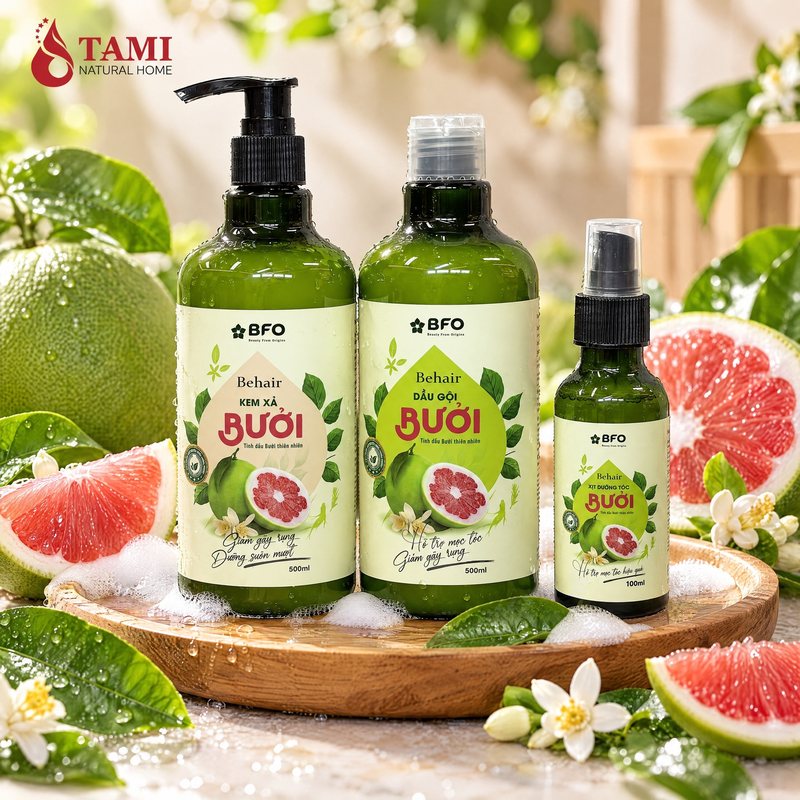Hair Care Shampoo HairOil 3PC — Scene