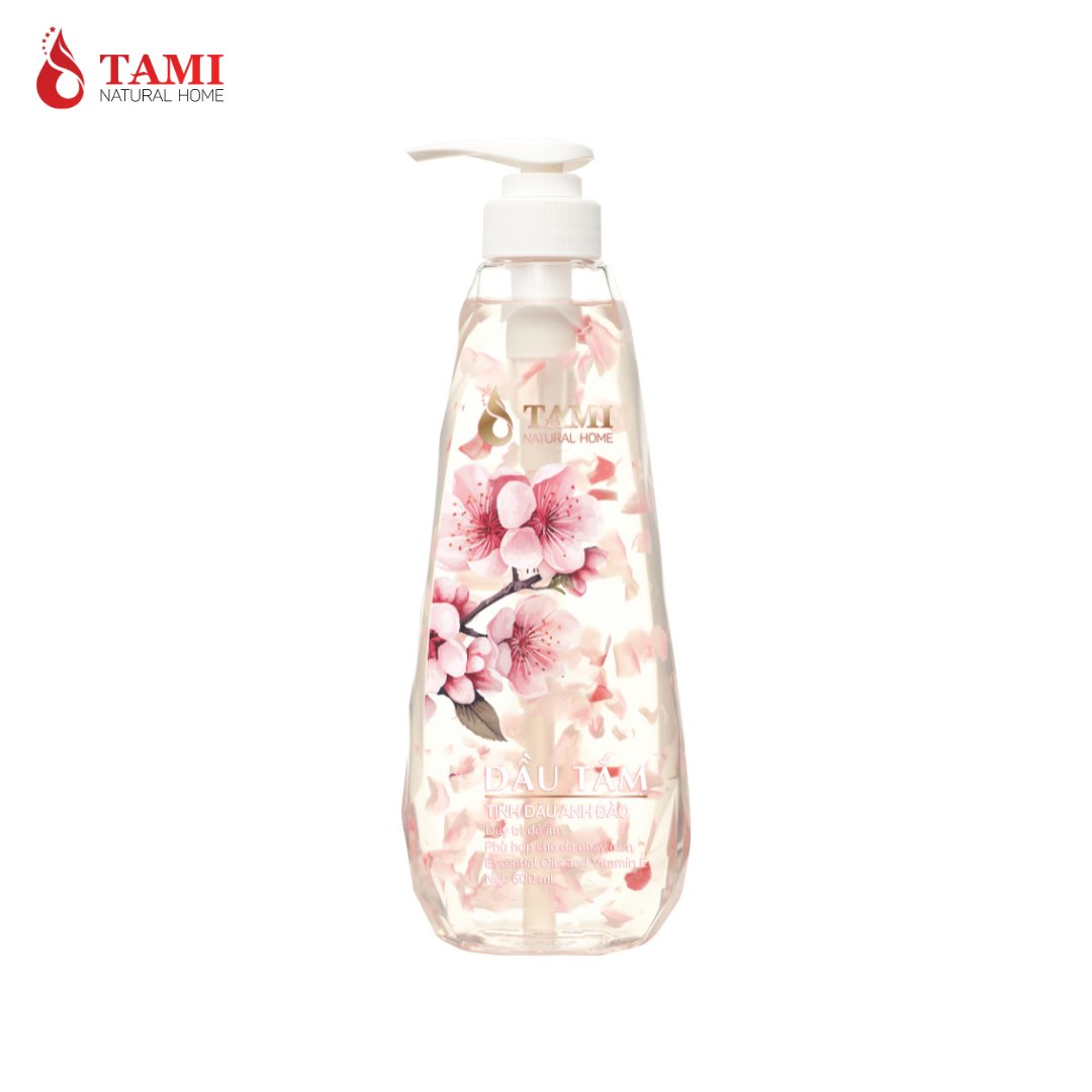 Dầu Tắm Tinh Dầu Hoa Anh Đào